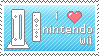 I love my Wii stamp